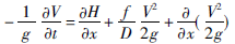 重力有壓輸水系統(tǒng)主線調(diào)節(jié)閥關(guān)閉水錘計(jì)算