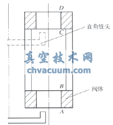 蝶閥閥軸軸孔加工示意圖