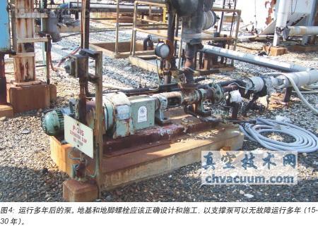 大型泵的安裝--堅(jiān)實(shí)的地基和地腳螺栓