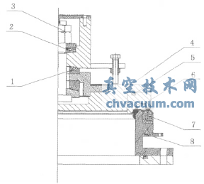 閥蓋正常工作時(shí)位置示意圖