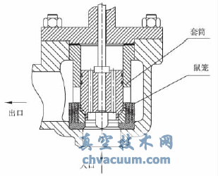 改進(jìn)的蒸汽調(diào)節(jié)閥結(jié)構(gòu)示意圖