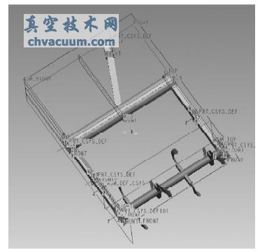 斜置旋耕機(jī)模型圖