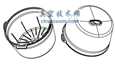 塑料漏斗3D圖