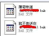 bak文件打開方法